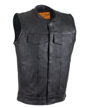 Load image into Gallery viewer, 1/2&quot; Collar Motorcycle Club Vest