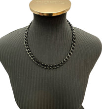 Load image into Gallery viewer, 20" Chain Necklace Black or Silver