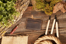 Load image into Gallery viewer, Leather Card Holder Wallet, Handmade