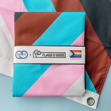 Load image into Gallery viewer, Progress LGBTQ+ Pride Flag