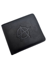 Load image into Gallery viewer, Anarchy Emboss Bifold Wallet w/ Chain