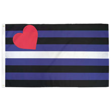 Load image into Gallery viewer, Leather Pride Flag