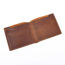 Load image into Gallery viewer, Leather Bifold Wallet, Handmade