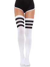 Load image into Gallery viewer, Gina Athletic Thigh High Stockings