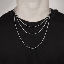 Load image into Gallery viewer, Stainless Steel Rope Chain Necklace - 7 MM