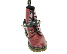 Load image into Gallery viewer, 1" Spike Genuine Leather Boot Strap