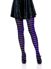 Load image into Gallery viewer, Jada Striped Women's Tights