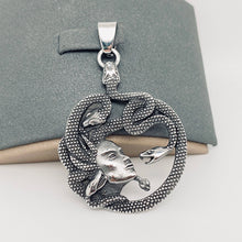 Load image into Gallery viewer, Medusa Snake Stainless Steel Pendant
