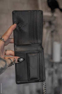Medusa Bifold Wallet w/ Chain