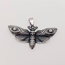 Load image into Gallery viewer, Moth Stainless Steel Pendant