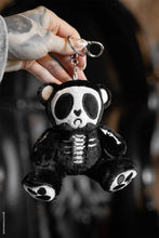 Load image into Gallery viewer, Grumpy Bones Bear Plush Keychain