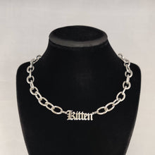 Load image into Gallery viewer, Stainless Steel Kitten chain choker