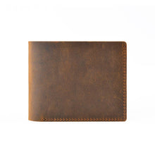 Load image into Gallery viewer, Leather Bifold Wallet, Handmade