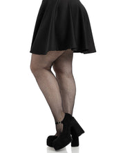 Load image into Gallery viewer, Risa Plus Nylon Fishnet Tights