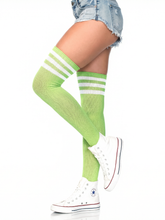 Load image into Gallery viewer, Gina Athletic Thigh High Stockings