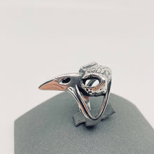 Load image into Gallery viewer, Viking Skull Crow Head Stainless Steel Ring