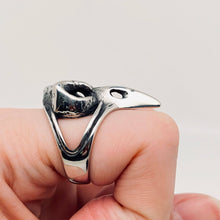 Load image into Gallery viewer, Viking Skull Crow Head Stainless Steel Ring