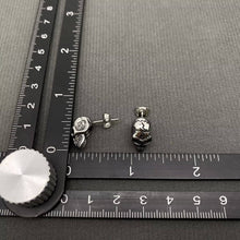 Load image into Gallery viewer, Stainless Steel Skull Stud Earrings