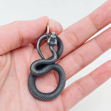 Load image into Gallery viewer, Stainless Steel Snake Pendant