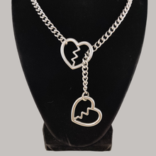 Load image into Gallery viewer, Stainless Steel Heart Breaker slip chain