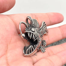 Load image into Gallery viewer, Stainless Steel Lantern Fish Crafts Pendant