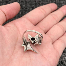 Load image into Gallery viewer, Gothic Style Adjustable Bat Ring