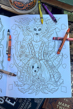 Load image into Gallery viewer, Creepy Coloring Book