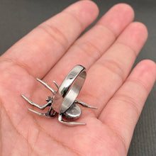 Load image into Gallery viewer, Gothic Unisex Stainless Steel Spider Ring