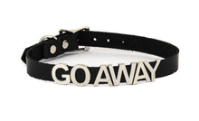 Load image into Gallery viewer, Genuine Leather Stainless Steel Letter Name Fetish Choker