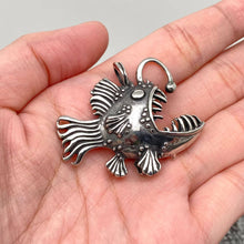 Load image into Gallery viewer, Stainless Steel Lantern Fish Crafts Pendant