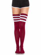 Load image into Gallery viewer, Gina Athletic Thigh High Stockings