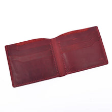 Load image into Gallery viewer, Leather Bifold Wallet, Handmade