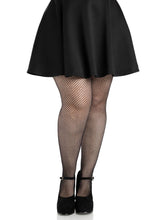 Load image into Gallery viewer, Risa Plus Nylon Fishnet Tights