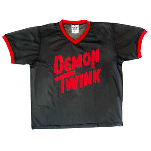 "DEMON TWINK" Mesh Football Jersey
