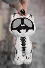 Load image into Gallery viewer, X-Ray Skelekitty Plush Keychain