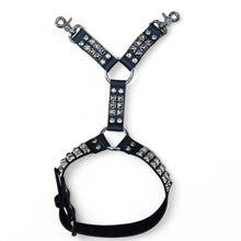 Load image into Gallery viewer, Genuine Leather Studded Leg Harness