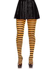 Load image into Gallery viewer, Jada Striped Women's Tights