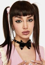 Load image into Gallery viewer, Cone Spike Bowtie Choker