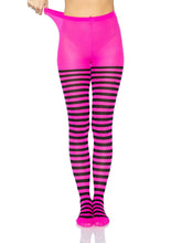 Load image into Gallery viewer, Jada Striped Women's Tights