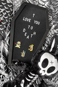 Winnie the Pooh's Bloody Honey Enamel Pin