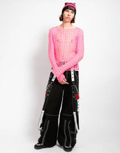 Load image into Gallery viewer, Holy Punk Sweater in Pink - TRIPP NYC