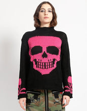 Load image into Gallery viewer, Skull Sweater in Pink - TRIPP NYC