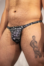 Load image into Gallery viewer, TCL x Assets Thong in Black/Silver