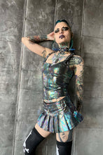 Load image into Gallery viewer, Hardcore Classic PVC Bustier Oil Spill