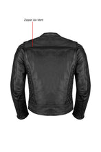 Load image into Gallery viewer, Quilted Motorcycle Cafe Jacket, Includes Removable Armor