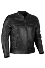 Load image into Gallery viewer, Quilted Motorcycle Cafe Jacket, Includes Removable Armor