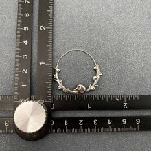 Load image into Gallery viewer, Gothic Stainless Steel Skull Hoop Earrings