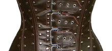 Load image into Gallery viewer, Waspie Corset - Leather