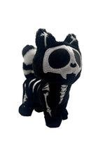 Load image into Gallery viewer, Skelekitty Plush Keychain