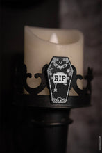 Load image into Gallery viewer, RIP Coffin Enamel Pin